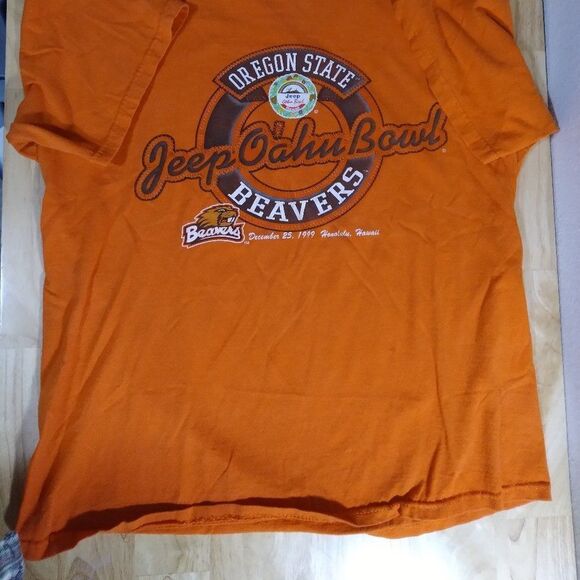 Vintage Puma Oregon State Beavers Oahu Bowl '99 T-Shirt - Picture 2 of 8